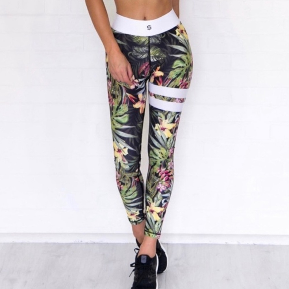 Stronger Label Vietnam Tights, NWOT